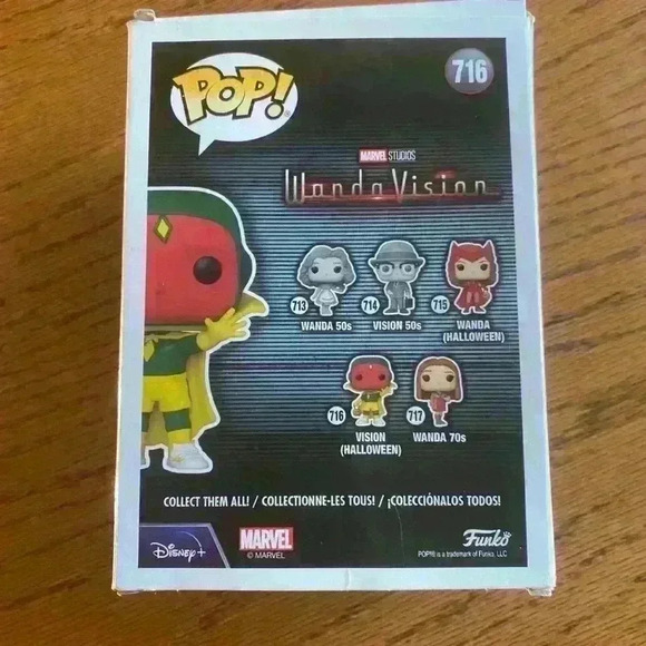 Funko Pop! Vinyl: Marvel - Halloween Vision #716 - Picture 3 of 4